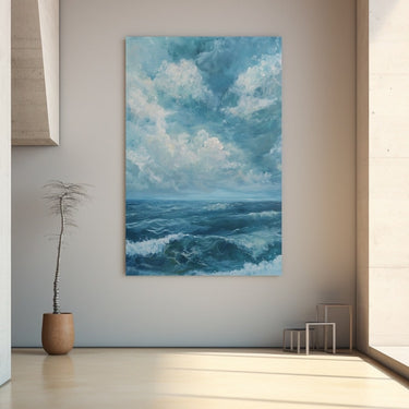 Sea Oil Painting on Canvas